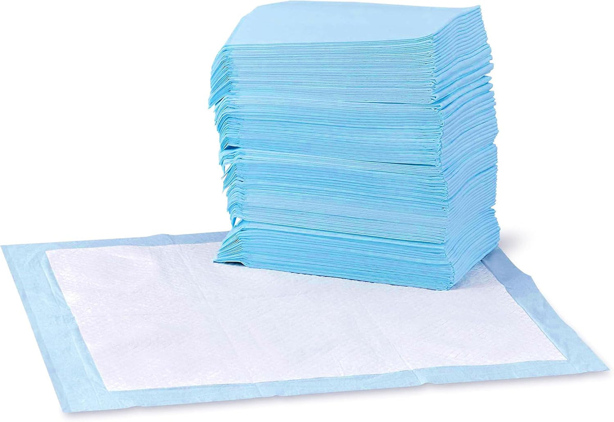 Quick-dry five-layer dog training pads, 100 count