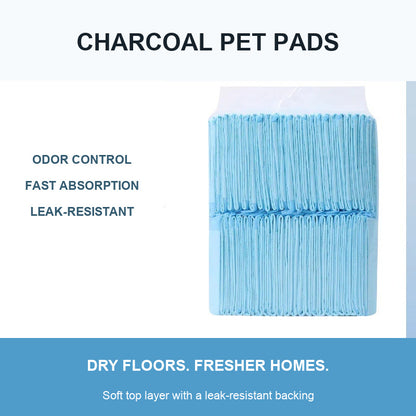 Charcoal Odor-Control Training Pads - Medium, 50 Count