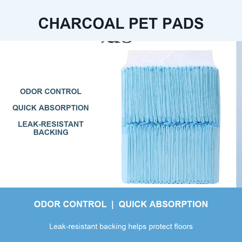 Charcoal Odor-Control Training Pads - Medium, 50 Count