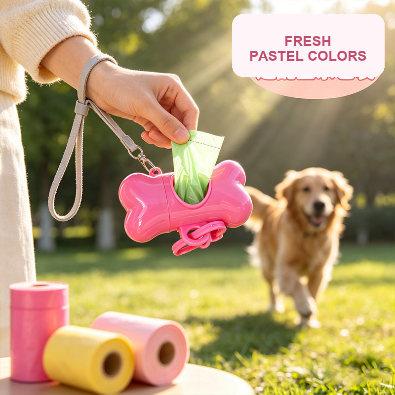 WalkReady Dog Waste Bags + Dispenser - 60 Count